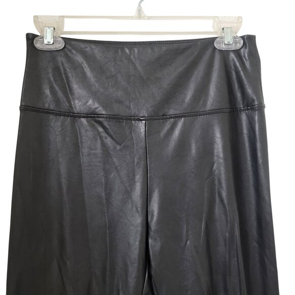 Boston Proper Size XS Black Aspen Faux Leather Pull On Legging, Exc. Used Cond. - Picture 3 of 12